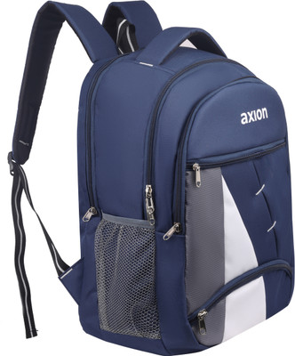 Axion Medium School College Casual Bag for Men & Women Waterproof 30 L Laptop Backpack(Blue)