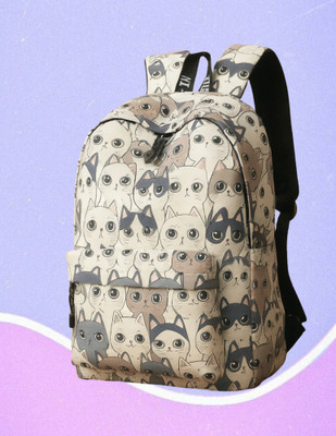 ARADHNA A soft women bagpack 15 L Backpack(Multicolor)
