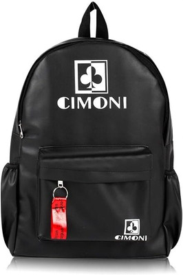CIMONI Casual Backpack with Utility Pocket Water Resistant Laptop Storage Bag 15 L Backpack(Black)