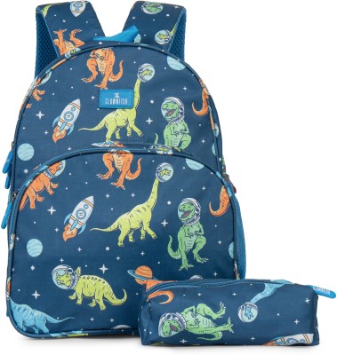 The CLOWNFISH Cosmic Critters 15 L Backpack(Blue)