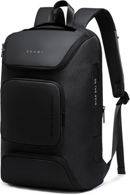 Okami Wolf OW-NMD-CLS 25 L Laptop Backpack(Black)