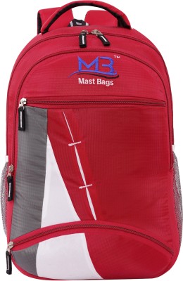 MASTBAIGS 35L Backpack/school bag/college bag/office bag/laptop bag/unisex pack 35 L Backpack(Red)