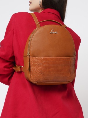LAVIE BEETLE BACKPACK- LADIES HANDBAG 12 L Mini Backpack(Brown)