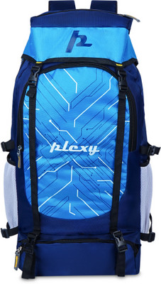 PLEXY TILTY STUUDED TREKKING WITH SHOE COMPARTMENT 65 L Laptop Backpack(Blue)