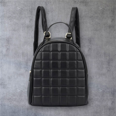 Pccollection Women Stylish Black Backpack For Girls And Women And Office Backpack 10 L Backpack(Black)