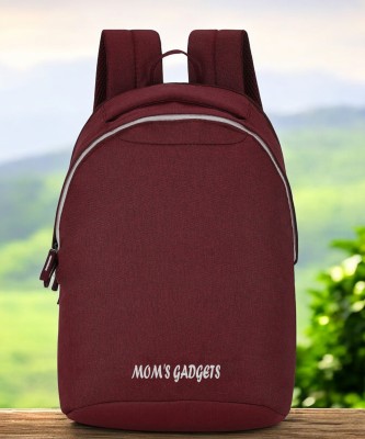 MOM'S GADGETS Waterproof Laptop Bag/School Bag/College Bag,Unisex(1023) 22 L Laptop Backpack(Maroon)