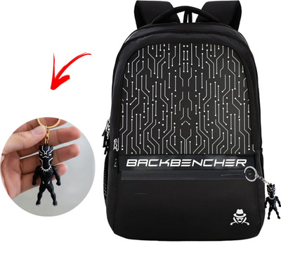 MRSAYON BAG WITH 2 HIDDEN POCKETS 28 L Laptop Backpack(Black)