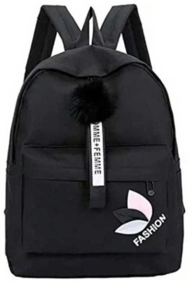 Flamebird black fashion6_10 20 L Backpack(Black)