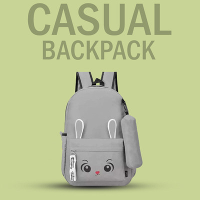 khatushyam collection gry_@ BNNY_@ 1_9_16 25 L Backpack(Grey)