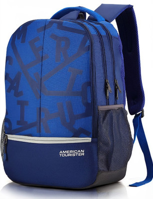 AMERICAN TOURISTER Fizz Sch Bag 32 L Backpack(White, Blue)