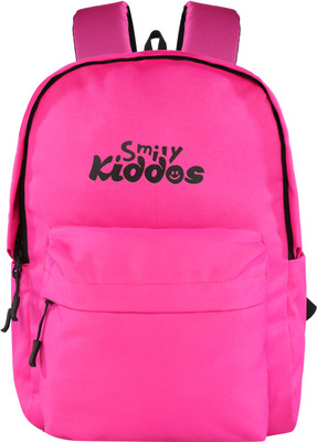 smily kiddos Day Pack - Dark Pink 15 L Backpack(Pink)