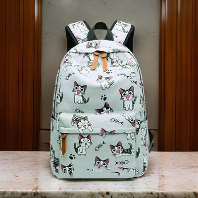 Shishtha BILLA-PRINTT-1_ab 20 L Backpack(Grey)