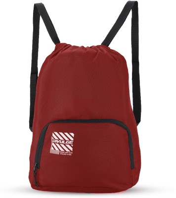 divulge New-Water Resistant Daypack, Drawstring bag, (18 Liters,)pack of 1 19 L Backpack(Red)