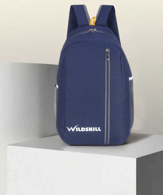 WILDSKILL Backpack College & Travel | Lightweight Casual Bag with Multiple Use 20 L Backpack(Blue)