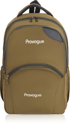 PROVOGUE Unisex Padded Office/College Backpack for 15.6 inch laptop 42 L Backpack(Brown)