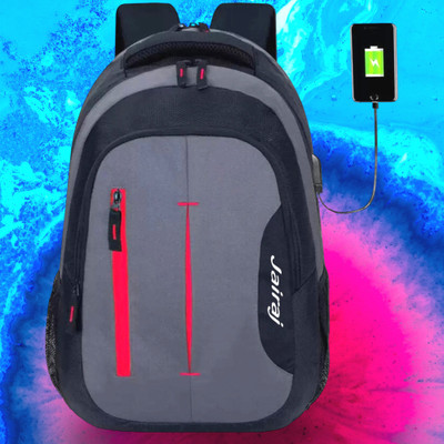HouseOfCommon backpack bag laptop bag school backpag(18.5*14) 37.1 L Laptop Backpack(Red)