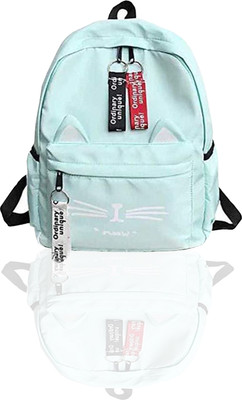 upternz Fashionable Cat Backpack 12 L Backpack(Blue)