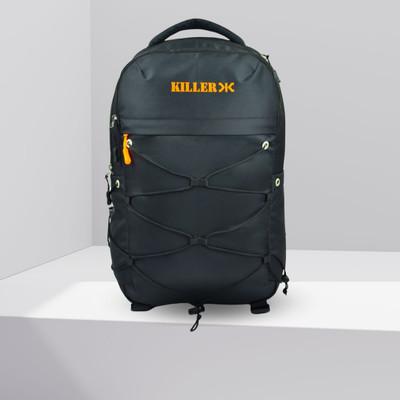 KILLER Killer_MVB_001 25 L Laptop Backpack(Black)