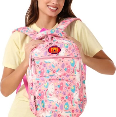 Toil Moil TolMol_Backpack-Pink-2_11 15 L Backpack(Pink)