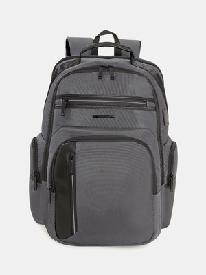 SWISS MILITARY SAGE 29L Laptop Backpack With USB Port, Anti-Theft Pocket & Trolley Strap 29 L Backpack(Grey)