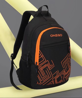 ONEGO Sleek, Durable Backpack for Office, College, School, Travel & Outdoor Use 27 L Laptop Backpack(Black)