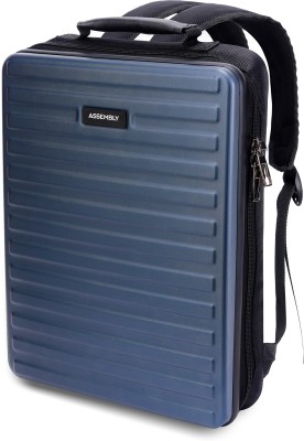 Assembly Hard Shell Sleek Bag with Padded Compartment 11 L Laptop Backpack(Blue)