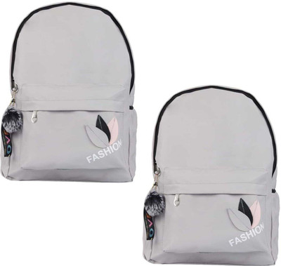 khatushyam collection GREY & GREY FAISHION PARA COMBOb 20 L Laptop Backpack(Grey, Grey)