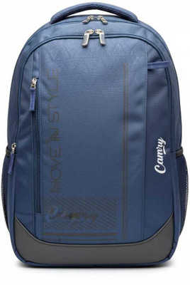 Camry Solid Backpack with Laptop Compartment – Spacious, Durable& Comfortable 35 L Backpack(Blue)