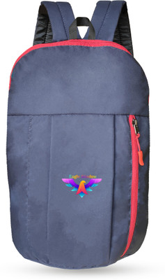 Cp Bigbasket EagleShadow-NavyBlue-RedZip_10 12 L Backpack(Blue, Red)