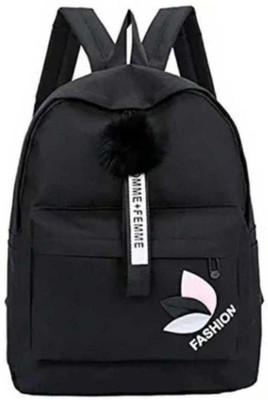 Dowet Men and Women Backpack 15 L Backpack(Black)