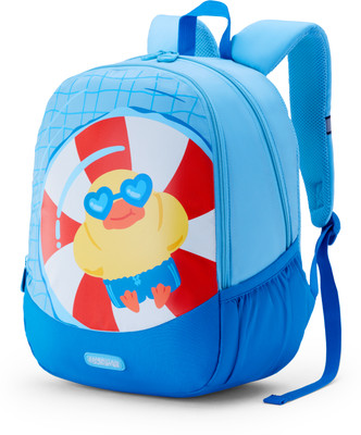 AMERICAN TOURISTER Zoodle 4.0 Blue Kids Backpack Bottle Pocket 13 Ltrs- Unisex 13 L Backpack(Blue)