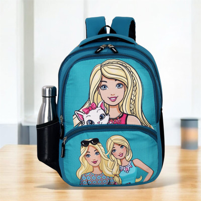 CROPOUT Girls Cartoon School Bag Kids Lightweight Stylish Backpack for Tuition Travel 21 L Backpack(Multicolor)
