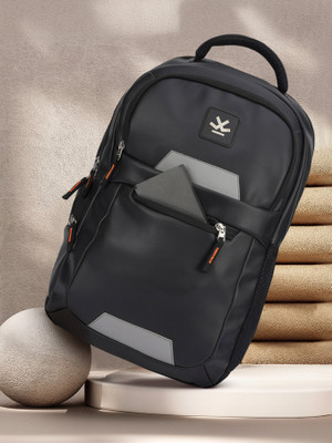 WROGN Frontier Unisex Bag with rain cover Office/School/College/BusinessA 40 L Backpack(Black)