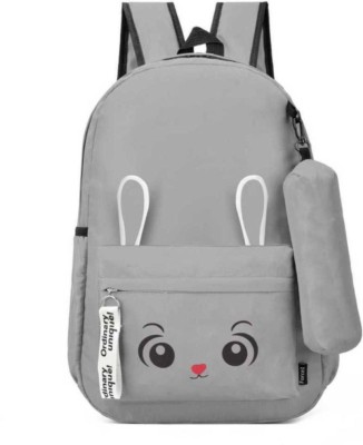 Dowet BUNY-BKPACK-GREY-1PC-MS_4_10 15 L Backpack(Grey)