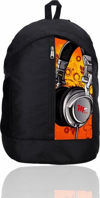 MY FAV 25 L Black Laptop Backpack for Men Women / College Bag for Boys Girls 25 L Laptop Backpack(Orange)
