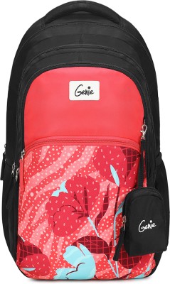 Genie Zahra Laptop Backpack for Women, 3 compartments, 36 L Laptop Backpack(Black)