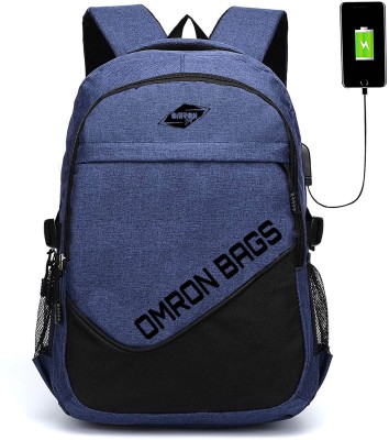 omron bag Multipurpose Backpack For Office, college, School, travel, For Men & Women 30 L Laptop Backpack(Blue)