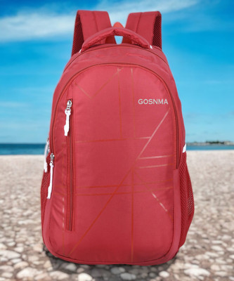 GOSNMA For Office/Business/Travel/College, Casual Bag For Men And Women(1027) 35 L Laptop Backpack(Red)