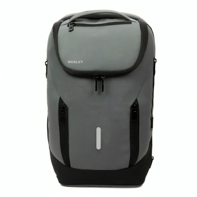 WESLEY Rover Pro Series Smart Anti-Theft Laptop Backpack With USB-A & C Type Charging 30 L Laptop Backpack(Grey)