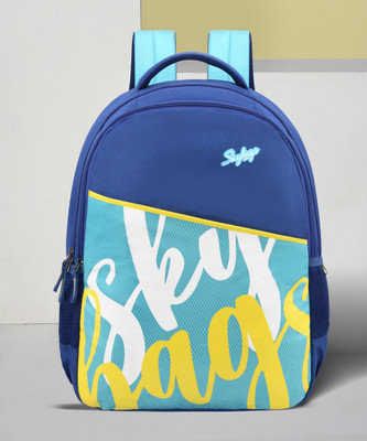 SKYBAGS QUBE 01SCHOOL BACKPACK (E) BLUE 28 L Backpack(Blue)