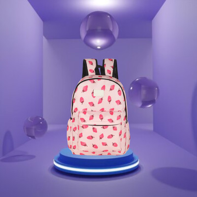 Mahaveer Collection MH-FK-STYLIS-3 15 L Backpack(Pink)