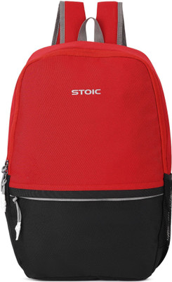 STOIC Daypack, College bags, Office bags, For Men and Women 21 L Backpack(Red)
