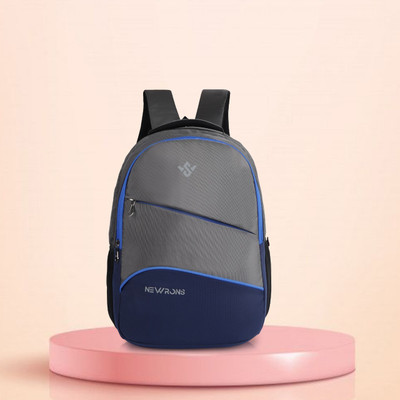 NEWRONS Multi-Use Water-Resistant Backpack for Daily Use College Office Study and Travel 40 L Laptop Backpack(Grey)