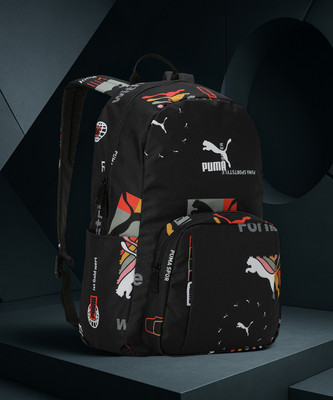 PUMA Classics Archive Backpack 24 L Laptop Backpack(Black)