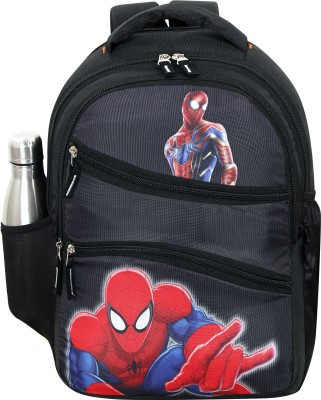 CAFIX School Bag Kids Bag Kids Backpack Travel Bag For Boys 7 Girls Waterproof School Bag(Black, 22 L)
