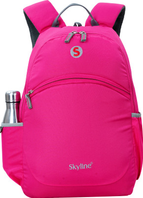 SKYLINE 30L Laptop Backpack Travel Office/College/School Bag For Men and Women 30 L Backpack(Pink)