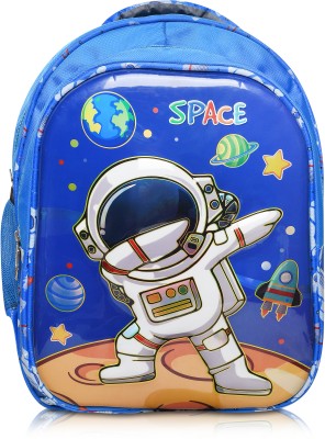 Stylbase Space boys girls School Bag Adventure UKG LKG 1st 2nd class kids Ages 5-7 years 30 L Backpack(Blue)
