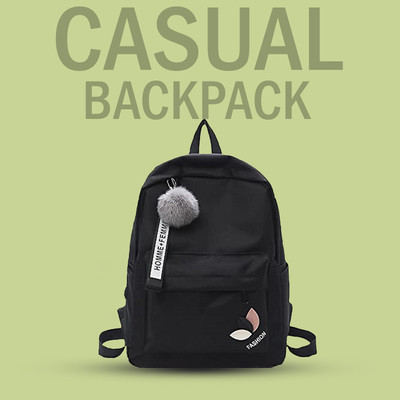 Shishtha kaala_2 fshn@-1pc_ab 25 L Backpack(Black)