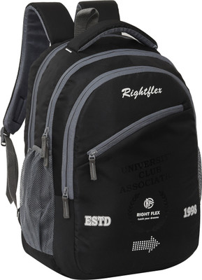Right Flex School Bag 30 L Laptop Backpack(Black)
