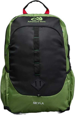 Adventure Worx Skyla Backpack 20 L Backpack(Green)